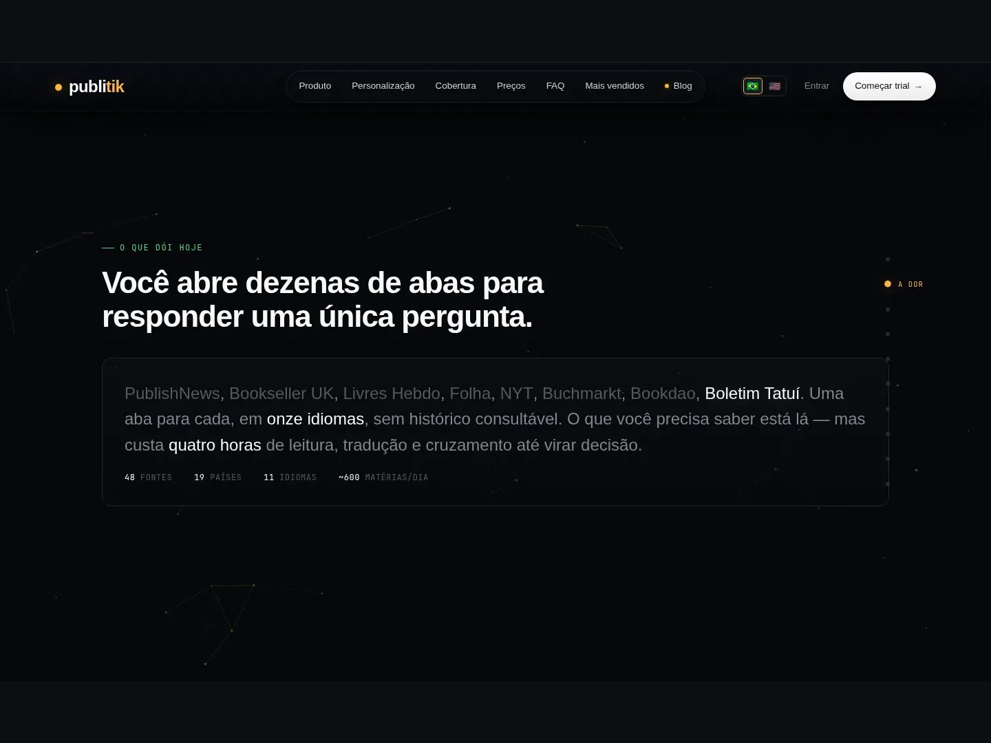 Publitik — publitik feed ao vivo fontes classificadas